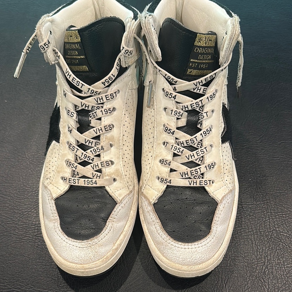 Vintage Havana Black and White Sneakers